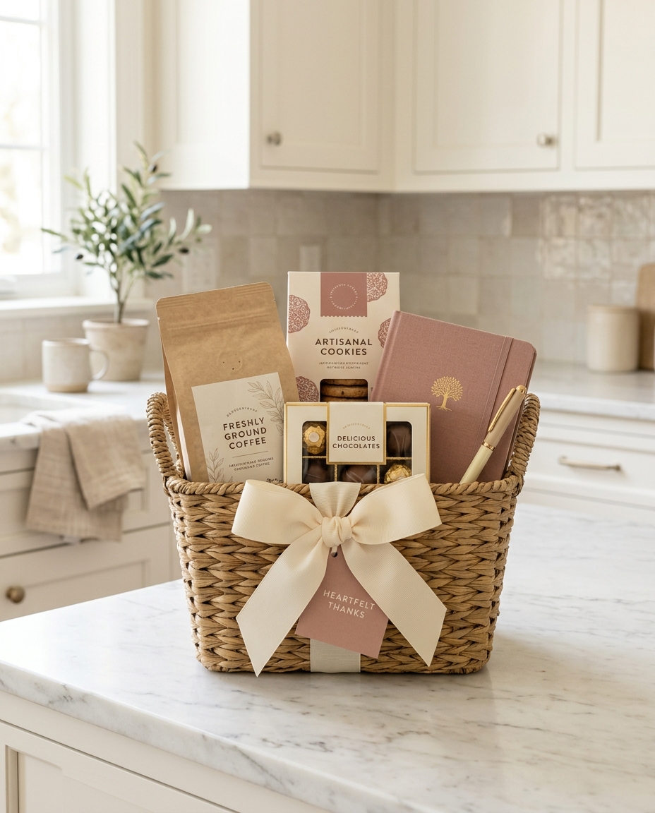 Coffee & Notes — gift basket by Tracey's Gift Baskets